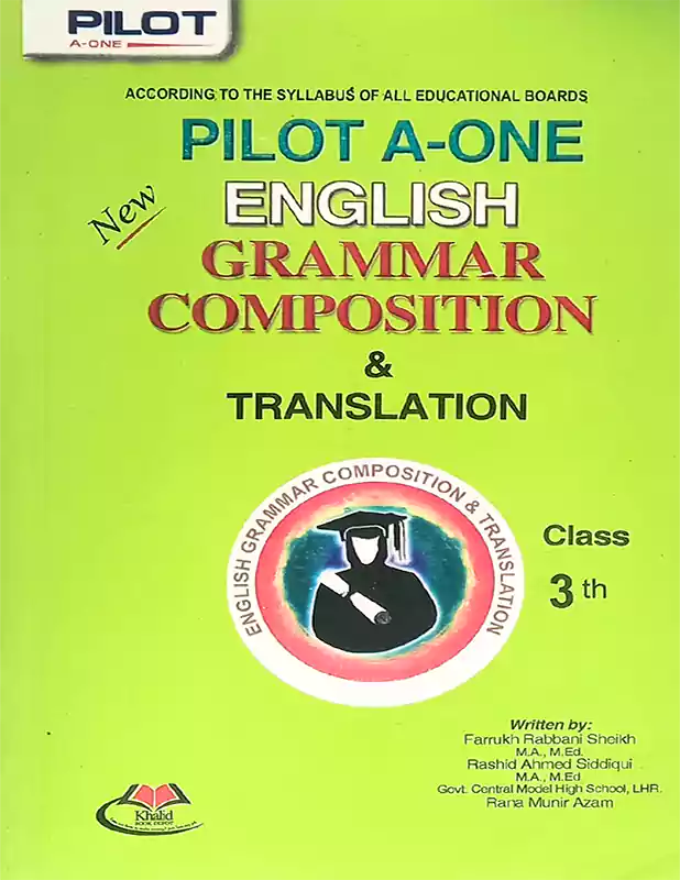Pilot A One English Grammar & Composition for Class 3