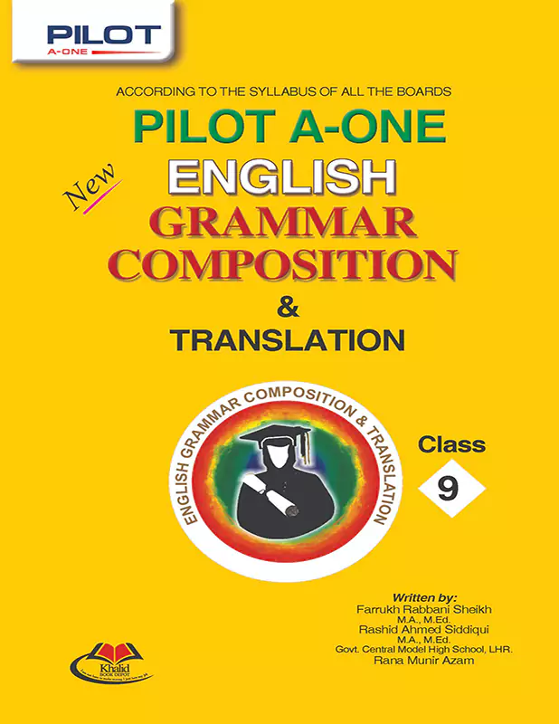 Pilot Super One English Grammar Composition &Translation for Class 9