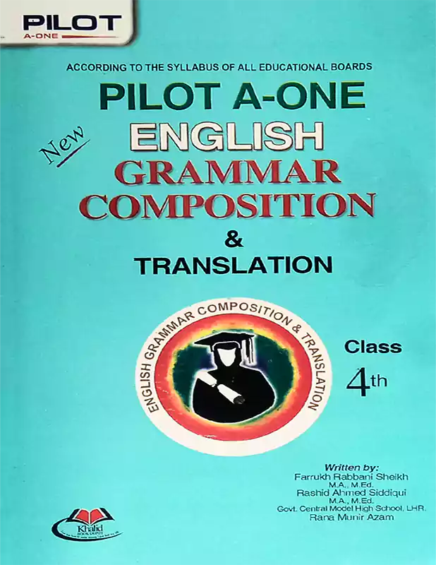 Pilot A One English Grammar & Composition for Class 4
