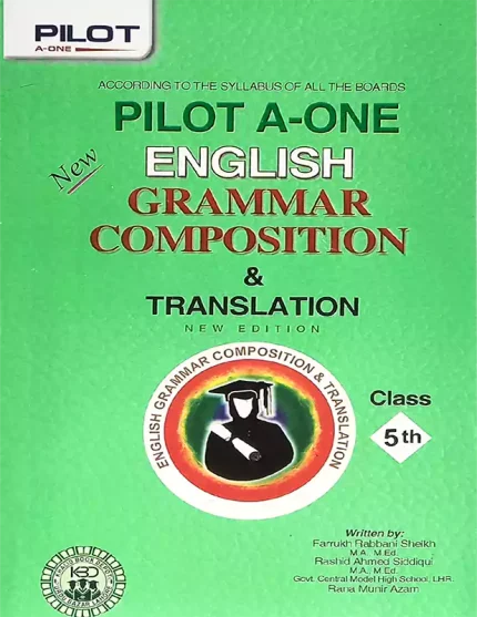 Pilot A One English Grammar for Class 5