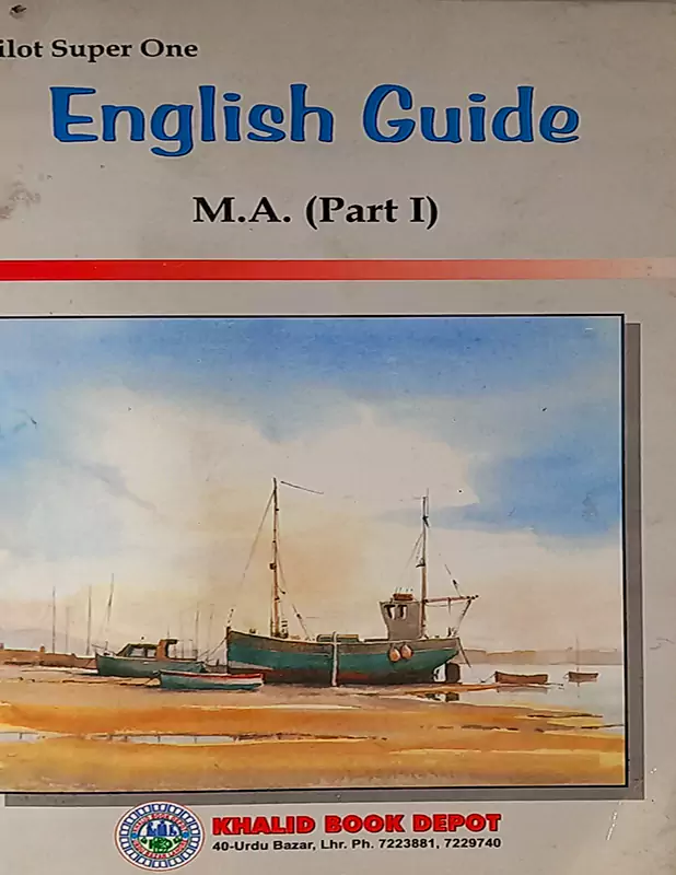 Pilot Super One English Guide M.A Part -1