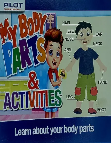 Pilot Super One Children' Book My Body Parts & Activities
