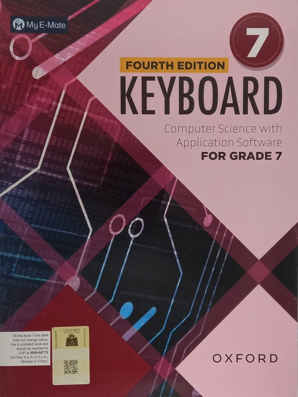 Oxford Keyboard Computer Science with Application Software for Grade 7
