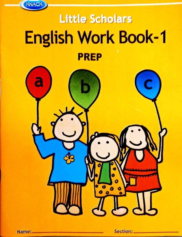 Knack Little Scholars English Work Book-1