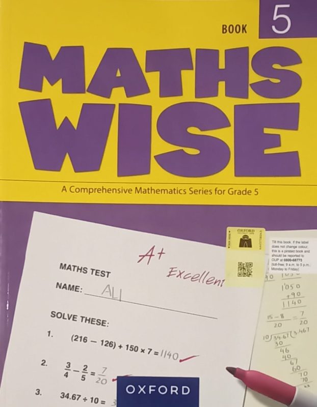 oxford math wise For grade 5