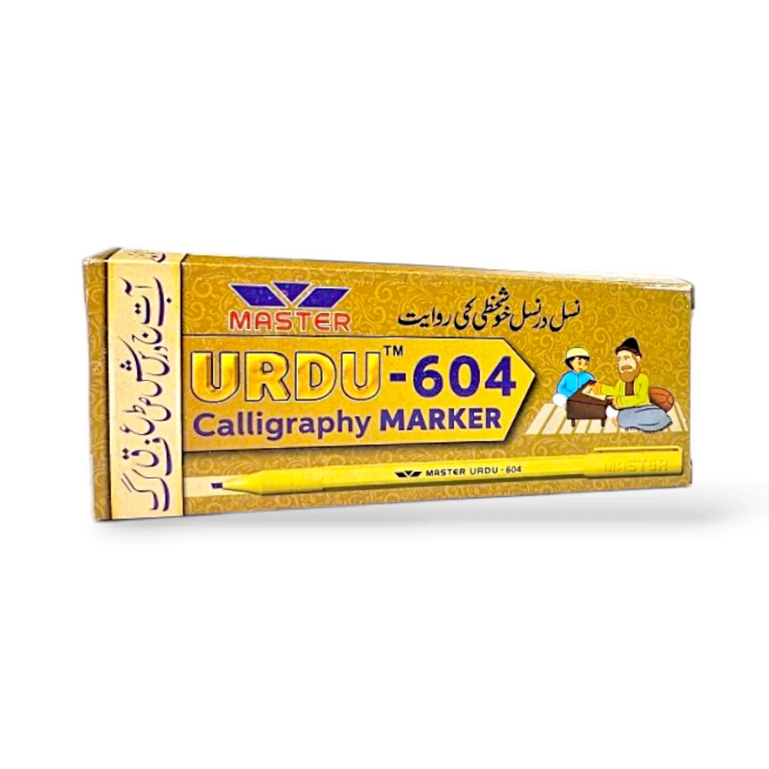 Blue Cut Marker Qalam 604 Pack of 10 pcs - Image 3