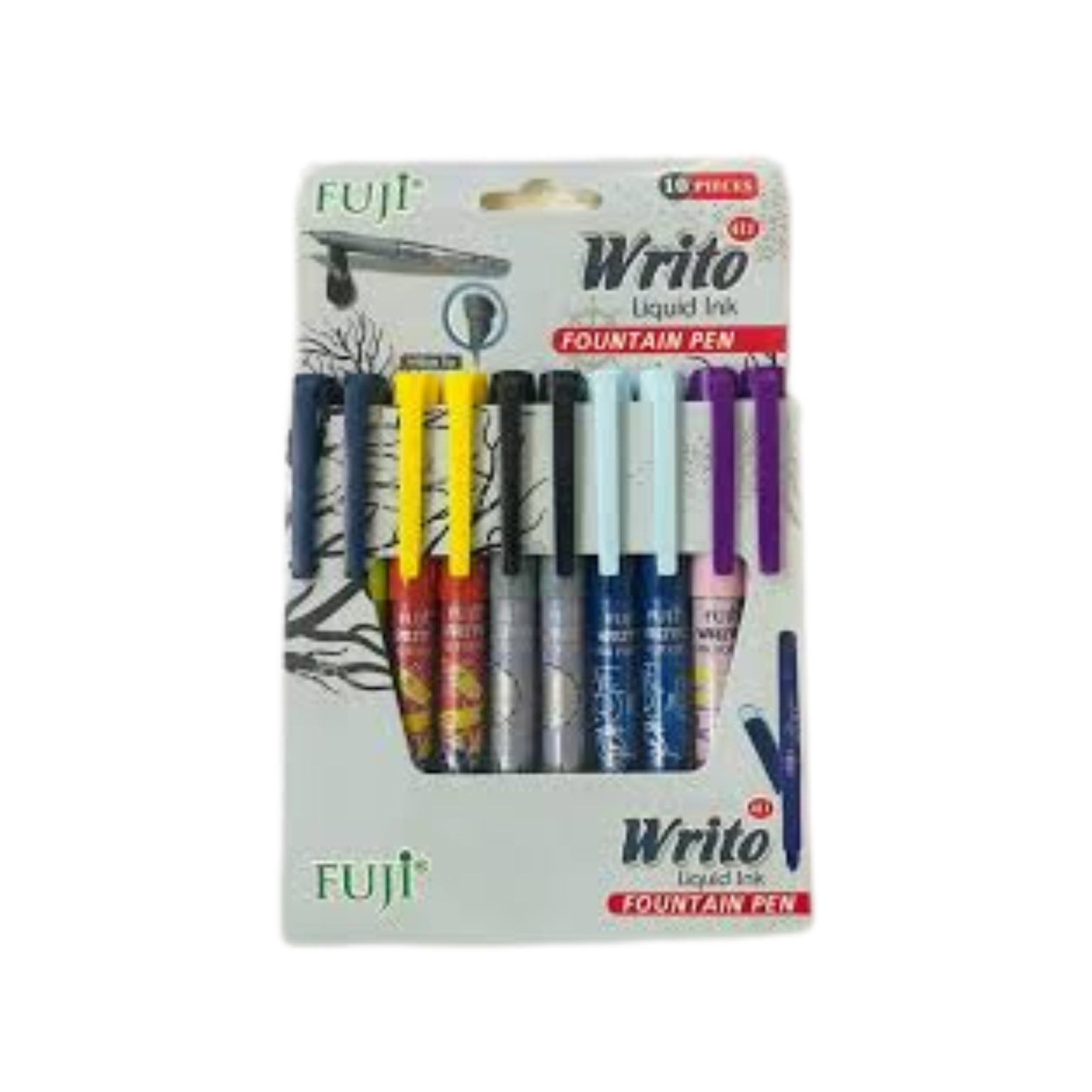 Fuji Fountain Pen 10 Pcs - Image 1