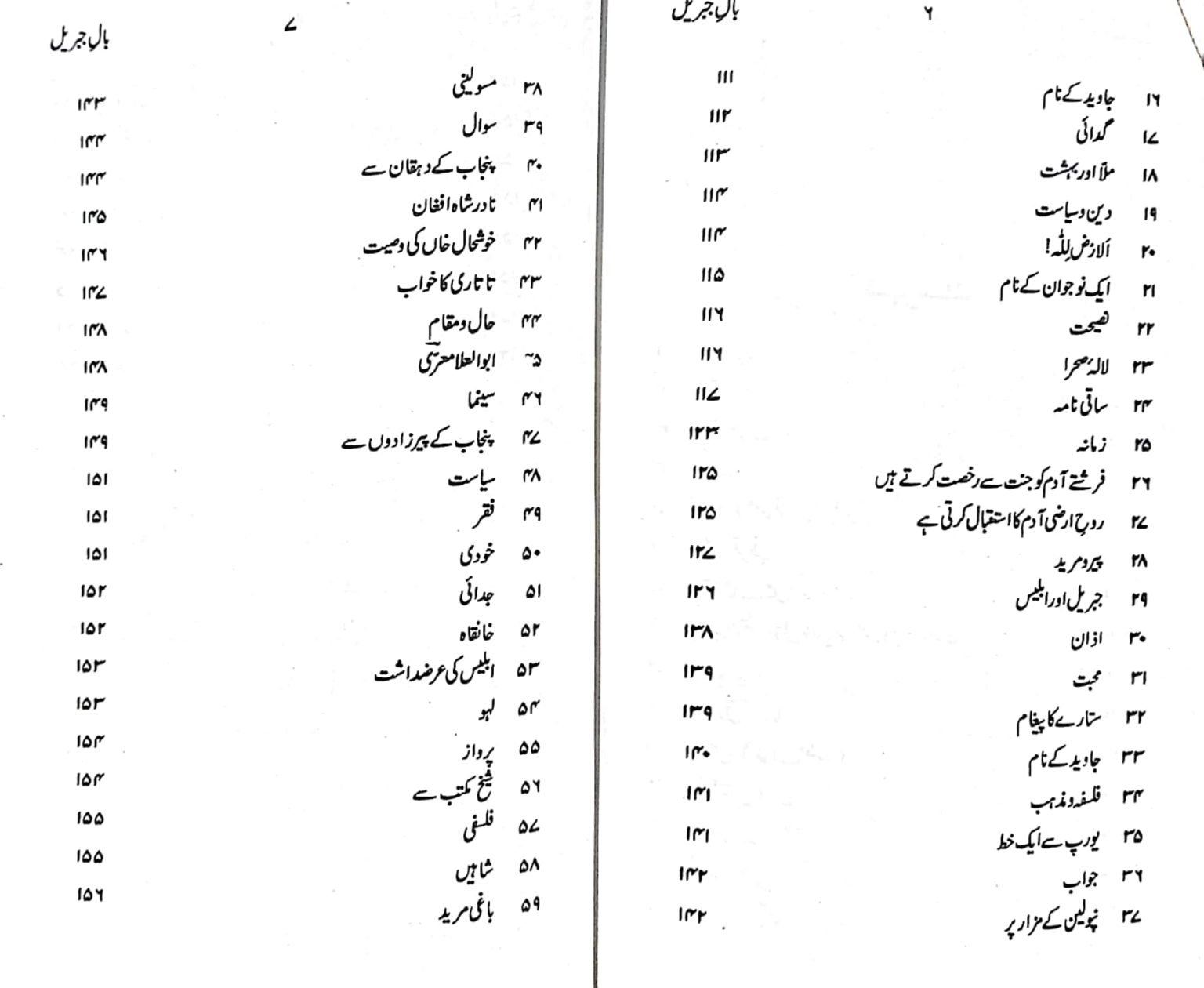 Bal-e-Jibreel by Allama Iqbal