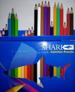 Shark Thunder Color Pencil Set of 12 - Image 2