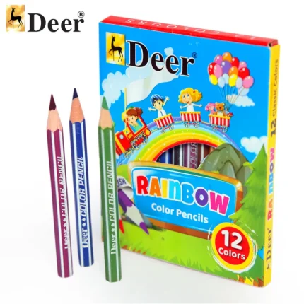 Rainbow Flag Black Ballpoint Pen 12 Pc