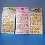 Alphabet Puffy Sticker