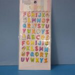 Alphabet Puffy Sticker - Image 2