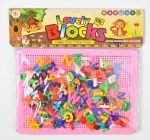 Lovely Blocks Pin Letters with Yellow Board Toy for Kids - Image 6