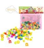 Lovely Blocks Pin Letters with Yellow Board Toy for Kids - Image 2