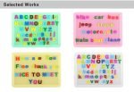 Lovely Blocks Pin Letters with Yellow Board Toy for Kids - Image 5