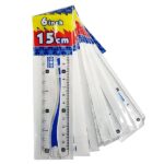 Oro Scale 15cm Transparent White & Green 12 Pcs