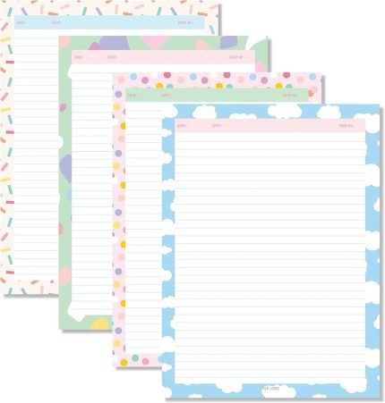 Fun Lines Premium A4 Project Papers