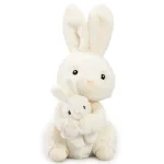 Mummy and Baby Bunny Soft Toy