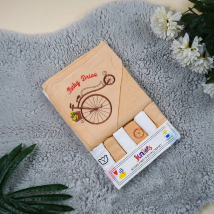 Hooded Baby Towel & Washcloth Set
