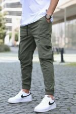 Men’s 6-Pocket Cargo Trouser – Stylish & Comfortable | Slim Fit Jogger Pants - Image 12