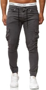 Men’s 6-Pocket Cargo Trouser – Stylish & Comfortable | Slim Fit Jogger Pants - Image 2