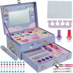 *Magical Unicorn Jewelry Box for Girls – Lockable Storage Chest with Drawer & Handle
