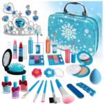 Frozen II Kids Makeup Vanity Case – Complete Cosmetic Play Kit for Girls - Image 7