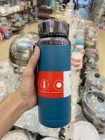 Insulated Steel Thermos Flask – 1L Hot & Cold Bottle with Handle (500g) - Image 4
