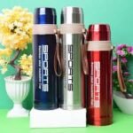 Red Sports Stainless Steel Thermos Flask – 750ml Vacuum Insulated Bottle (550g) - Image 3