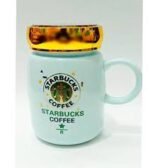 Starbucks Coffee Mugs Set – Premium Ceramic Mugs with Gold Lid | 2-Piece Gift Set - Image 3