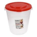 Kitchen Queen 10L Airtight Food Storage Container – Red Lid