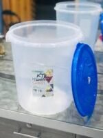 Kitchen Queen 10L Airtight Food Storage Container – Red Lid - Image 4