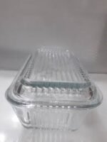 Crystal Clear Dual Compartment Food Storage Container | Airtight Plastic Snack Box with Lid for Kitchen & Fridge - Image 3