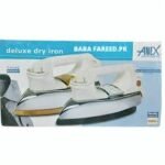 Anex Deluxe Dry Iron – Heavy Weight Iron with Non-Stick Soleplate | Model AG-1071 - Image 2
