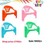 Colorful Cartoon Plastic Chairs for Kids – Comfortable & Durable – Multicolor Baby Chairs - Image 3