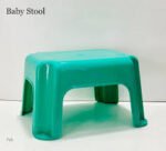 Heavy Duty Plastic Bathing Stool with Backrest – Anti-Slip Design for Bathroom Use - Image 3