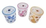 Colorful Floral Plastic Bowl Set with Lids – Multipurpose Kitchen Storage Containers - Image 4