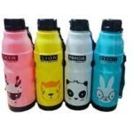 Rabbit Cartoon Thermos Bottle for Kids – 500ml Insulated Water Bottle with Strap - Image 3