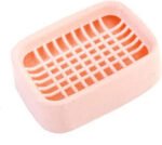 Plastic Soap Dish Set – Dual-Color Grid Base Soap Holders for Bathroom & Kitchen (Set of 2) - Image 3