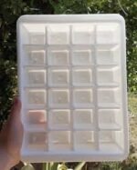 Ice Cube Tray Set – BPA Free 2-Pack Plastic Ice Molds | 18-Cube Food-Grade Tray for Freezer Use
