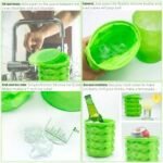 Large Round Ice Ball Maker – 4-Cavity Silicone Tray for Big Ice Spheres | Perfect for Whiskey & Cocktails - Image 6