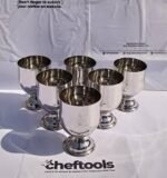 Stainless Steel Ice Cream Bowl Set – 6pcs Durable Dessert Cups - Image 2