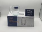 Deli Glassware 6-Piece Tea & Coffee Glass Mug Set – 220ml Clear Mugs - Image 3