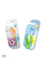 Children’s Cartoon Toothbrush Set with Holder & Timer – 2 Designs (Mermaid & Monster Theme) - Image 2