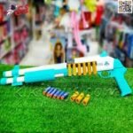 Nerf-Style Soft Bullet Gun for Kids – Pump Action Blaster with 10 Foam Darts