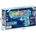 Gear Light Gun Toy for Kids – Flashing Lights, Gears & Sound | Battery Operated - Image 2