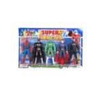 Super Hero Action Figure Set – Pack of 6 Avengers & DC Characters for Kids - Image 2