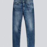 Classic Slim Fit Blue Denim Jeans for Men – Timeless Everyday Wear