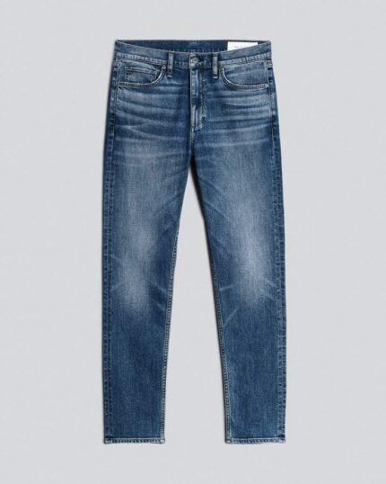 Classic Slim Fit Blue Denim Jeans for Men – Timeless Everyday Wear