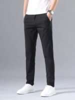 🖤 Classic Black Cotton Jeans for Men – Slim Fit | Everyday Wear